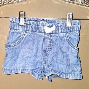 Circo Light Blue Soft Denim Shorts